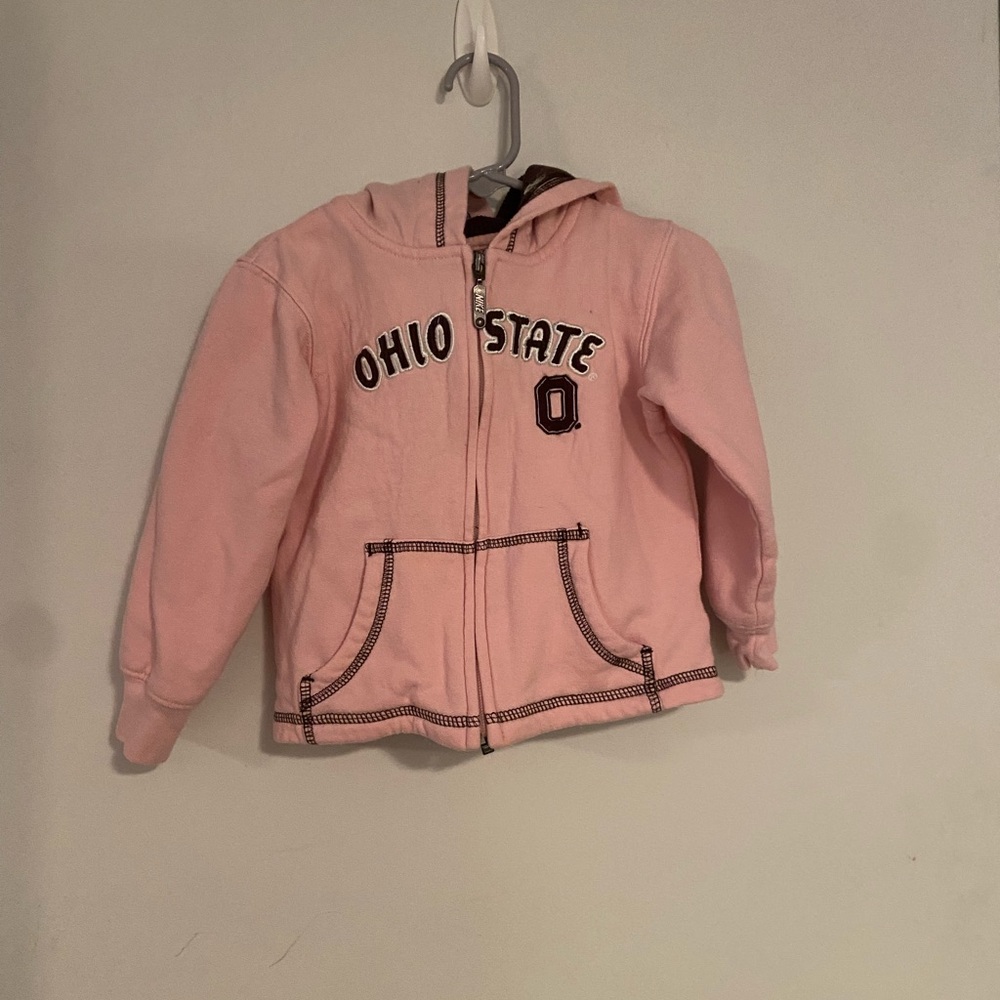 Nike Kids Pink Ohio State Hoodie